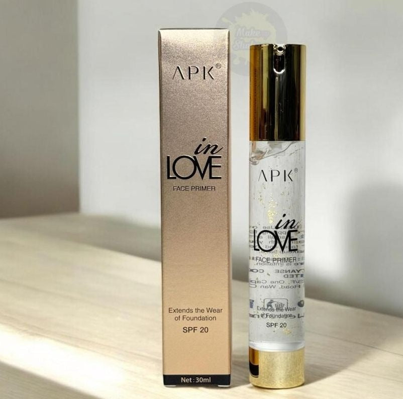 APK In Love Face Primer | SPF 20 | Smooth Base & Sun Protection| 30Ml