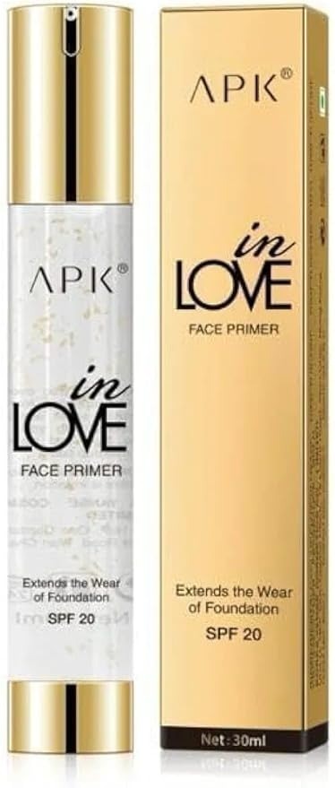 APK In Love Face Primer | SPF 20 | Smooth Base & Sun Protection| 30Ml