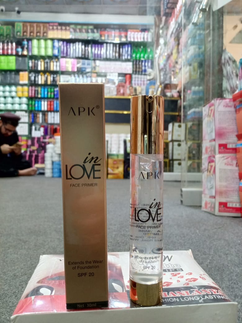 APK In Love Face Primer | SPF 20 | Smooth Base & Sun Protection| 30Ml